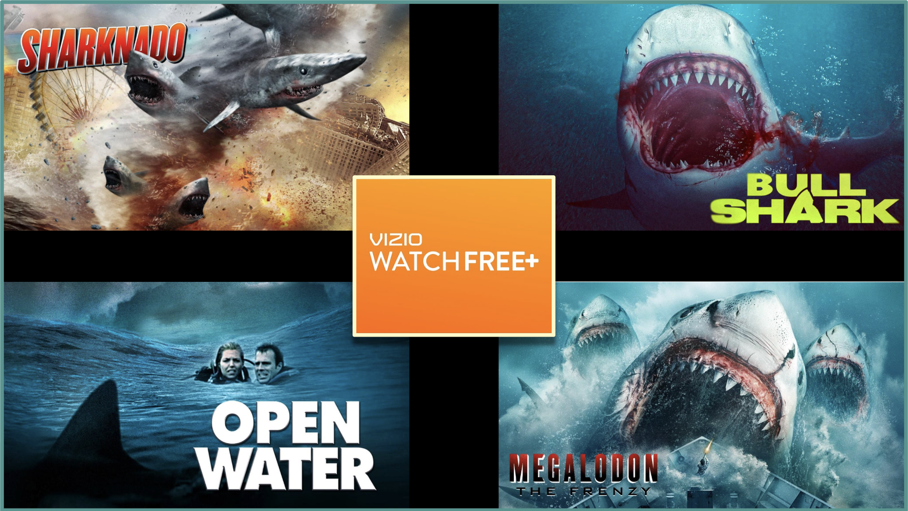Get Bit By The New SHARK ATTACK Pop-Up Channel On Vizio